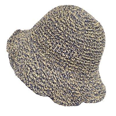 Stro hoed - Gårda Portofino Bucket hat (blauw)