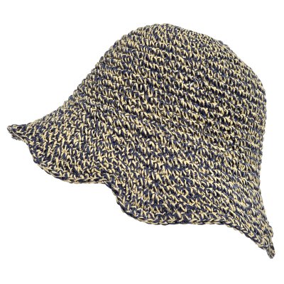 Stro hoed - Gårda Portofino Bucket hat (blauw)