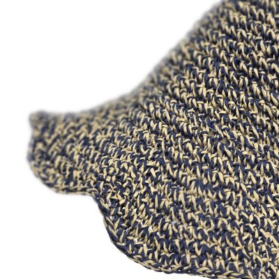 Stro hoed - Gårda Portofino Bucket hat (blauw)