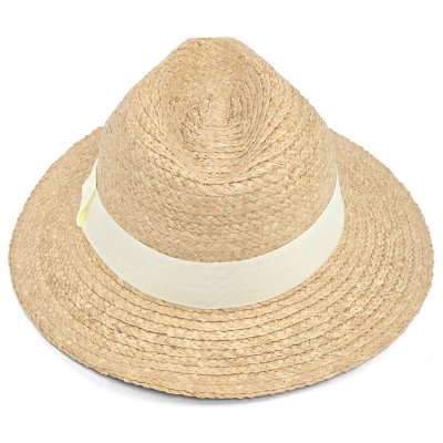 Stro hoed - Gårda Positano Fedora (naturel/beige)