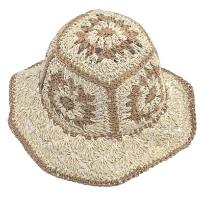 Stro hoed - Gårda Rhodes Bucket hat (beige)