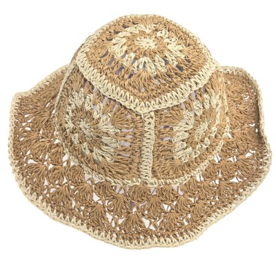 Stro hoed - Gårda Rhodes Bucket hat (khaki)