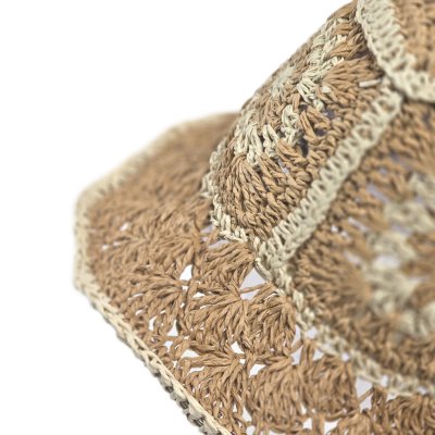 Stro hoed - Gårda Rhodes Bucket hat (khaki)