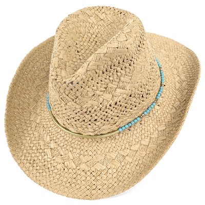 Stro hoed - Gårda Santorini Western Hat (natuur)