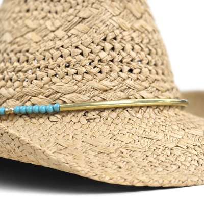 Stro hoed - Gårda Santorini Western Hat (natuur)