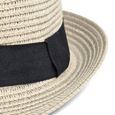 Stro hoed - Gårda Seville Trilby (beige)