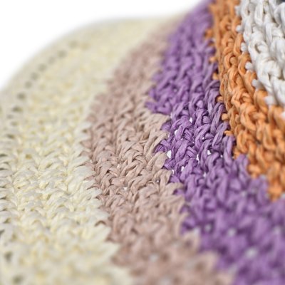 Stro hoed - Gårda Sorrento Bucket hat (lichte multi)