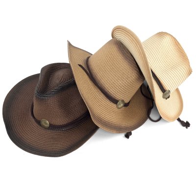 Stro hoed - Gårda Taranto Western Hat (beige)