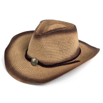 Stro hoed - Gårda Taranto Western Hat (khaki)