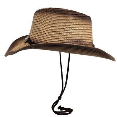 Stro hoed - Gårda Taranto Western Hat (khaki)