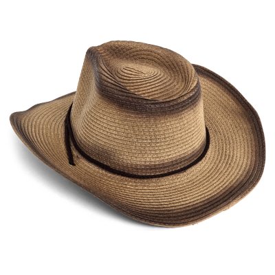Stro hoed - Gårda Taranto Western Hat (khaki)