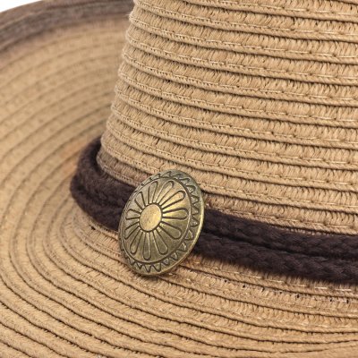Stro hoed - Gårda Taranto Western Hat (khaki)