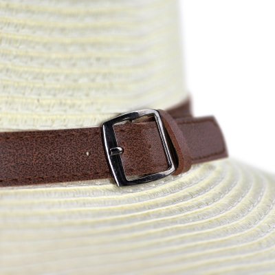 Stro hoed - Gårda Thessaloniki Western Hat (wit)