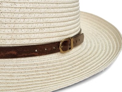 Hoeden - Gårda Agrigento Fedora (wit)