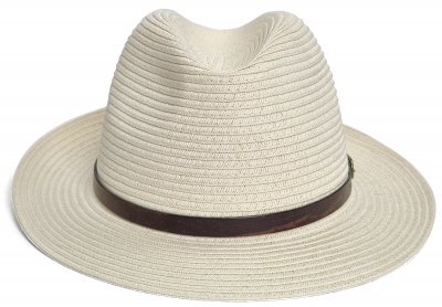 Hoeden - Gårda Agrigento Fedora (wit)