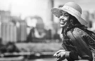 Stro hoed - Gårda Ornella (beige)