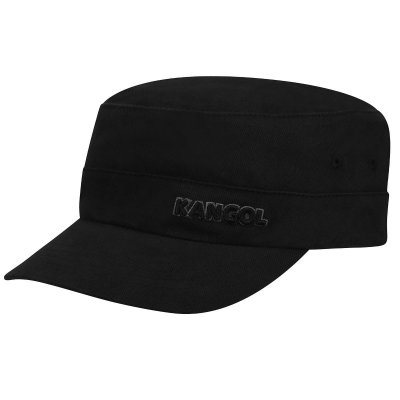 Flat cap - Kangol Cotton Twill Army Cap (zwart)