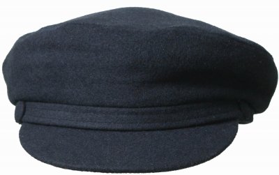 Fiddler cap - Gårda Tortoli Wool (marineblau)