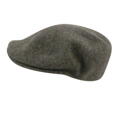 Flat cap - Kangol Wool 504 (grijs)